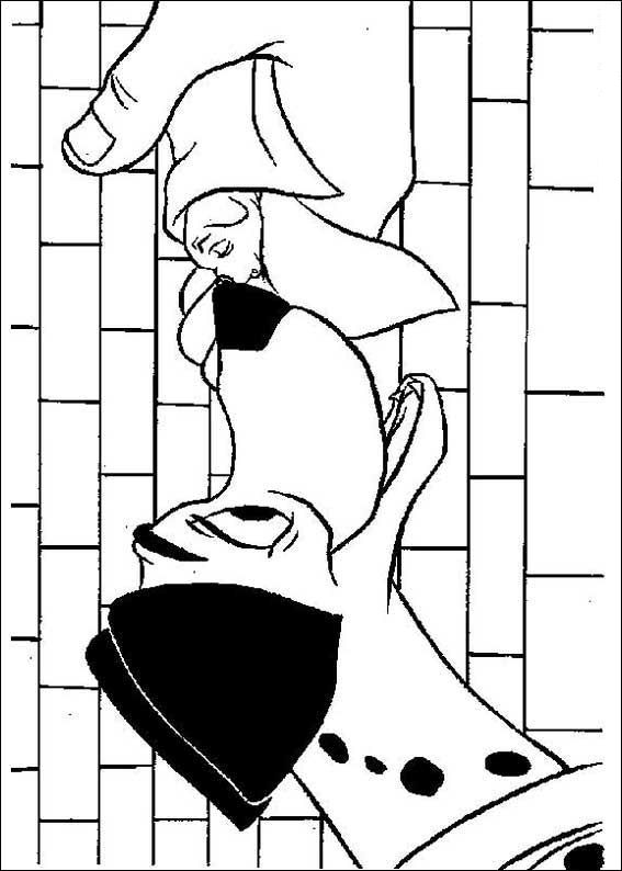 Plansa de colorat cu 101 Dalmatieni 39 33